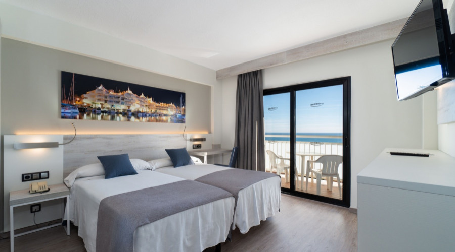 Chambre Double Club Service avec vue sur la mer