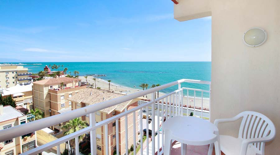 View terrace balmoral hotel benalmadena costa