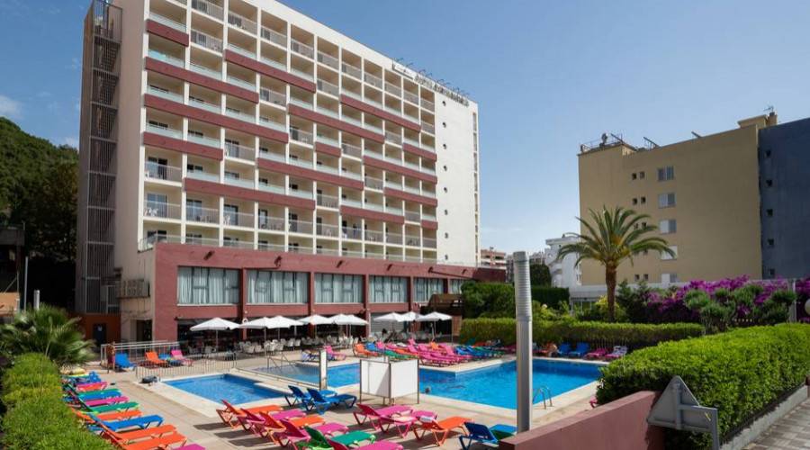 Outside santa monica hotel calella